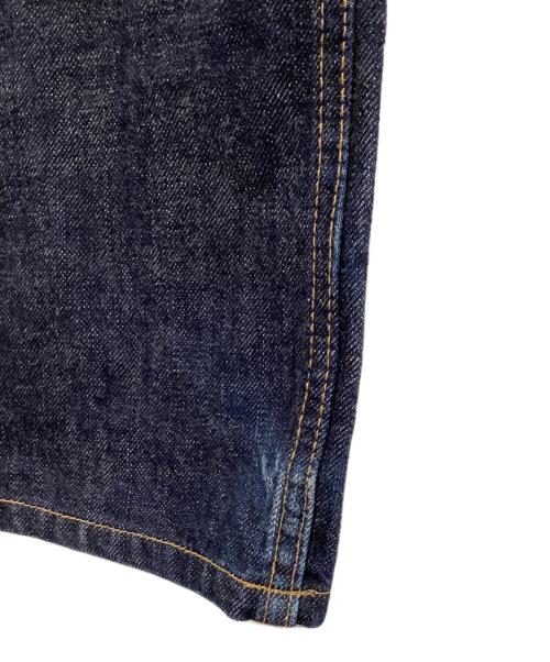 BURGUS PLUS（バーガスプラス）BURGUS PLUS (バーガスプラス) ブッシュデニム インディゴ サイズ:Mの古着・服飾アイテム