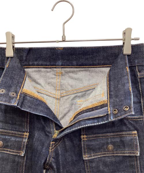 BURGUS PLUS（バーガスプラス）BURGUS PLUS (バーガスプラス) ブッシュデニム インディゴ サイズ:Mの古着・服飾アイテム
