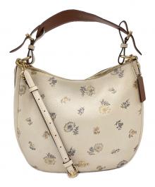 COACH（コーチ）の古着「メドウ プレーリー サットン ホーボー」｜ベージュ