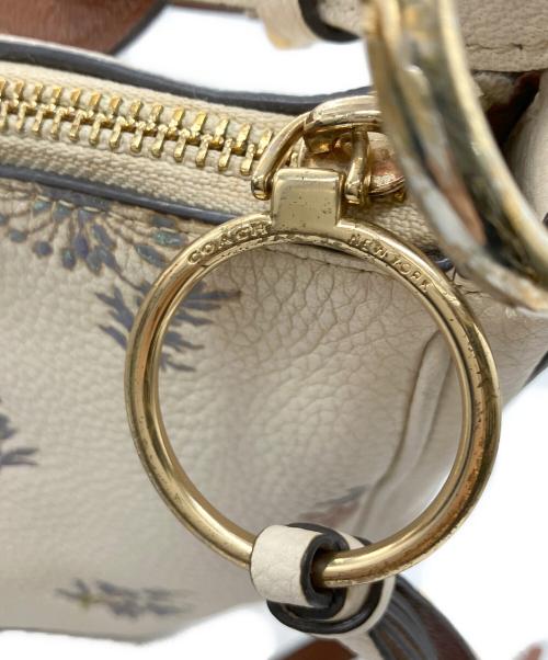 COACH（コーチ）COACH (コーチ) メドウ プレーリー サットン ホーボー ベージュの古着・服飾アイテム