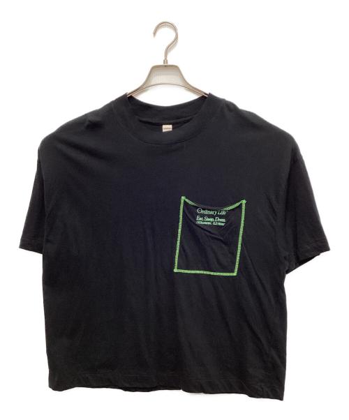 SHINYA KOZUKA（シンヤコズカ）SHINYA KOZUKA (シンヤコズカ) Ordinary Tee(オーディナリーティー) ブラック サイズ:Mの古着・服飾アイテム
