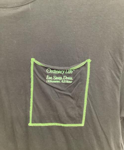 SHINYA KOZUKA（シンヤコズカ）SHINYA KOZUKA (シンヤコズカ) Ordinary Tee(オーディナリーティー) ブラック サイズ:Mの古着・服飾アイテム