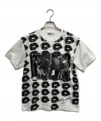 COMME des GARCONSコムデギャルソン）の古着「リッププリントTシャツ」｜ホワイト