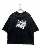 GOD SELECTION XXX×Lyftゴッド セレクション トリプルエックス×リフト）の古着「限定デザイン オーバーサイズTシャツ」｜ブラック
