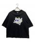 GOD SELECTION XXX（ゴッド セレクション トリプルエックス）の古着「限定デザイン オーバーサイズTシャツ」｜ブラック