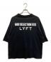 GOD SELECTION XXX (ゴッド セレクション トリプルエックス) Lyft (リフト) 限定デザイン オーバーサイズTシャツ ブラック サイズ:M：6000円