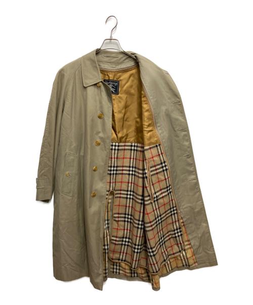 Burberry's（バーバリーズ）Burberry's (バーバリーズ) ノバチェックライナー付ステンカラーコート ベージュ サイズ:表記無しの古着・服飾アイテム
