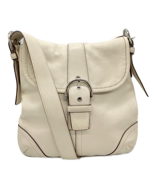 COACH（コーチ）COACH (コーチ) ショルダーバッグ ホワイトの古着・服飾アイテム