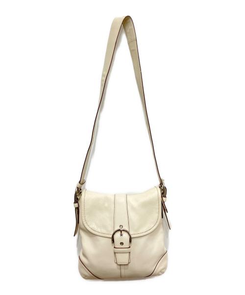 COACH（コーチ）COACH (コーチ) ショルダーバッグ ホワイトの古着・服飾アイテム