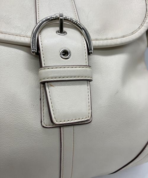 COACH（コーチ）COACH (コーチ) ショルダーバッグ ホワイトの古着・服飾アイテム
