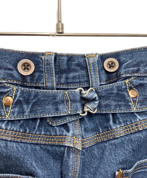 Schott（ショット）Schott (ショット) ワイドシルエットデニムパンツ インディゴ サイズ:MLの古着・服飾アイテム