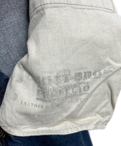 Schott（ショット）Schott (ショット) ワイドシルエットデニムパンツ インディゴ サイズ:MLの古着・服飾アイテム