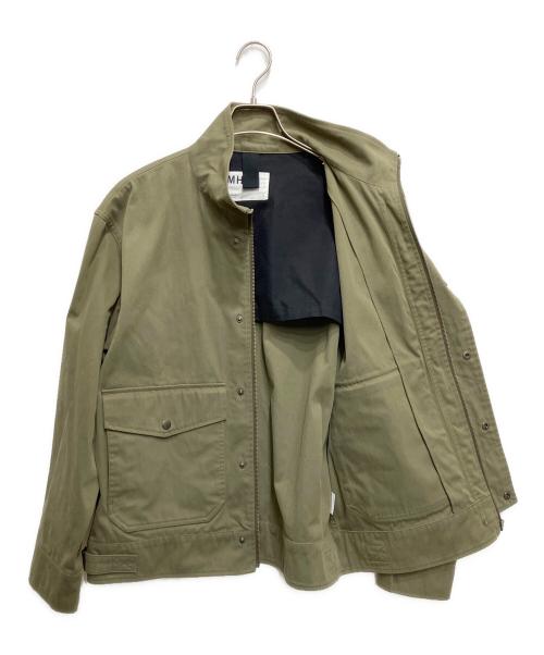 MHL（エムエイチエル）MHL (エムエイチエル) COTTON NYLON TWILL ジャケット カーキ サイズ:Ｌの古着・服飾アイテム