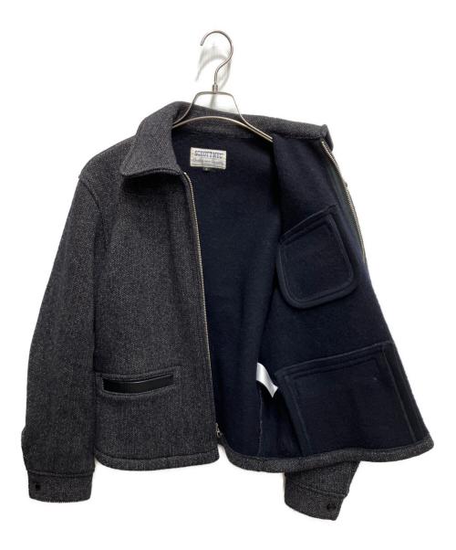 Schott（ショット）Schott (ショット) BEACH CLOTH SPORTS JACKET ブラック サイズ:Ｓの古着・服飾アイテム