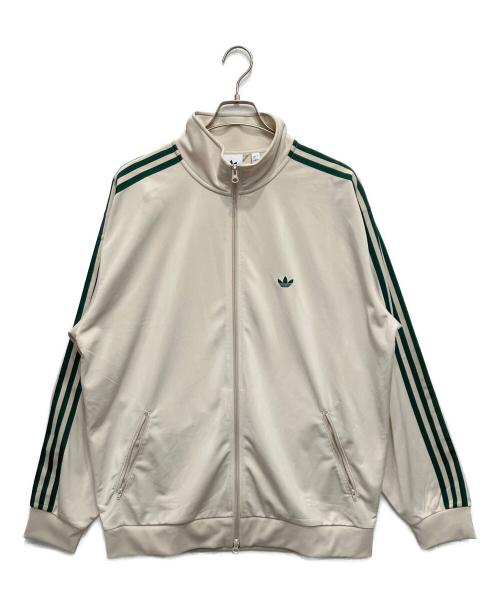 adidas（アディダス）adidas (アディダス) ベッケンバウアー トラックトップ ベージュ サイズ:XLの古着・服飾アイテム