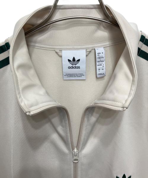 adidas（アディダス）adidas (アディダス) ベッケンバウアー トラックトップ ベージュ サイズ:XLの古着・服飾アイテム