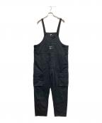NIKEナイキ）の古着「AS M NSW SWOOSH OVERALLS」｜ブラック