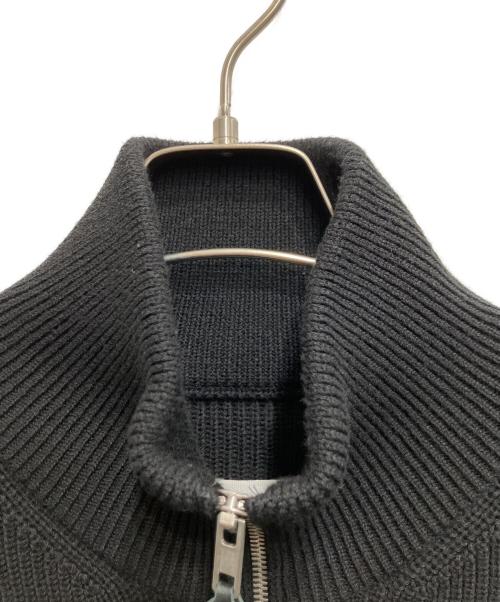 Maison Margiela（メゾンマルジェラ）Maison Margiela (メゾンマルジェラ) ドライバーズニット ブラック サイズ:Ｌの古着・服飾アイテム
