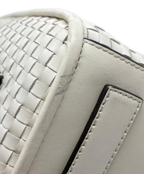 COLE HAAN（コールハーン）COLE HAAN (コールハーン) メッシュトートバッグ ホワイトの古着・服飾アイテム