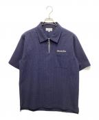 BlackEyePatchブラックアイパッチ）の古着「半袖シャツ」｜ネイビー