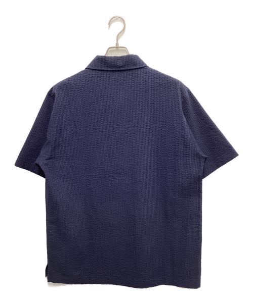 BlackEyePatch（ブラックアイパッチ）BlackEyePatch (ブラックアイパッチ) 半袖シャツ ネイビー サイズ:Lの古着・服飾アイテム
