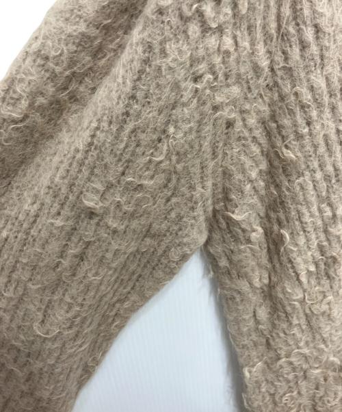 TWO SPINDLE（ツースピンドル）TWO SPINDLE (ツースピンドル) アルパカロングカーディガン ベージュ サイズ:XLの古着・服飾アイテム