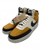 NIKEナイキ）の古着「COURT VISION MID NN（コートビジョンミッド NN）」｜イエロー×ホワイト