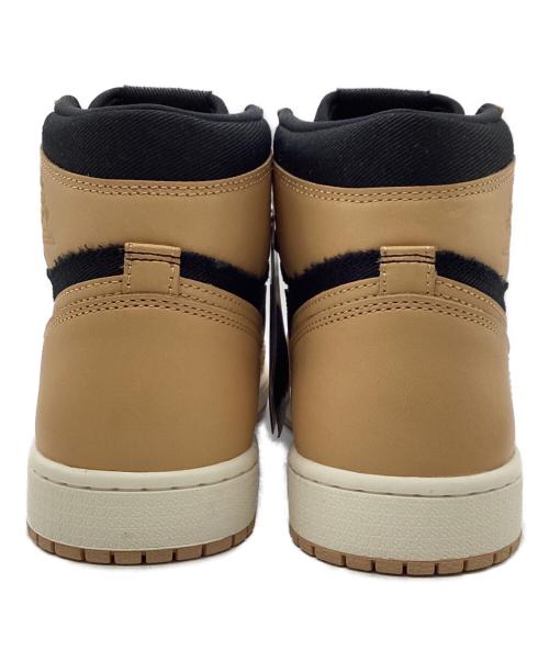 NIKE（ナイキ）NIKE (ナイキ) AIR JORDAN 1 RETRO HIGH OG（エアジョーダン1レトロハイ OG） ブラウン×ブラック サイズ:27.5cm 未使用品の古着・服飾アイテム