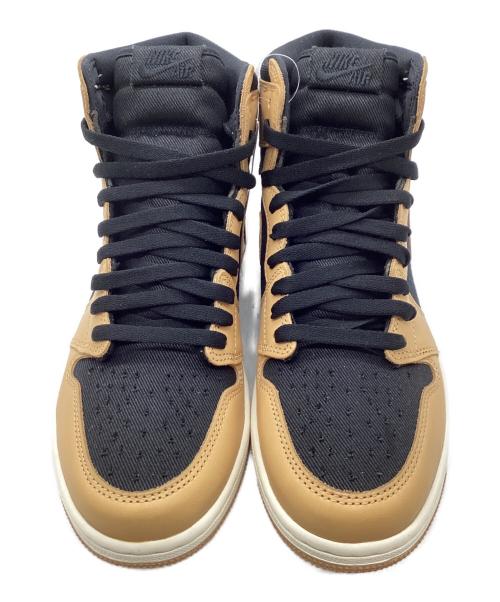 NIKE（ナイキ）NIKE (ナイキ) AIR JORDAN 1 RETRO HIGH OG（エアジョーダン1レトロハイ OG） ブラウン×ブラック サイズ:27.5cm 未使用品の古着・服飾アイテム