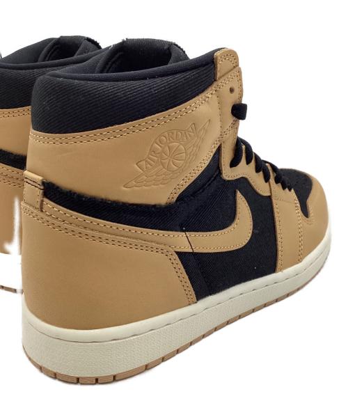 NIKE（ナイキ）NIKE (ナイキ) AIR JORDAN 1 RETRO HIGH OG（エアジョーダン1レトロハイ OG） ブラウン×ブラック サイズ:27.5cm 未使用品の古着・服飾アイテム