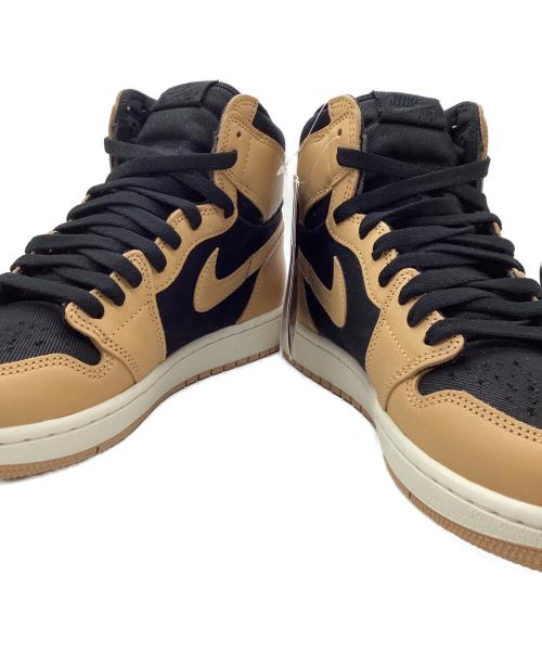 NIKE（ナイキ）NIKE (ナイキ) AIR JORDAN 1 RETRO HIGH OG（エアジョーダン1レトロハイ OG） ブラウン×ブラック サイズ:27.5cm 未使用品の古着・服飾アイテム