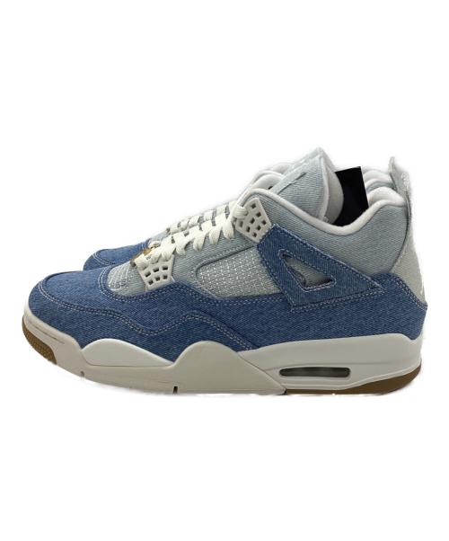 NIKE（ナイキ）NIKE (ナイキ) WMNS AIR JORDAN 4 RETRO TEX ブルー サイズ:29 未使用品の古着・服飾アイテム