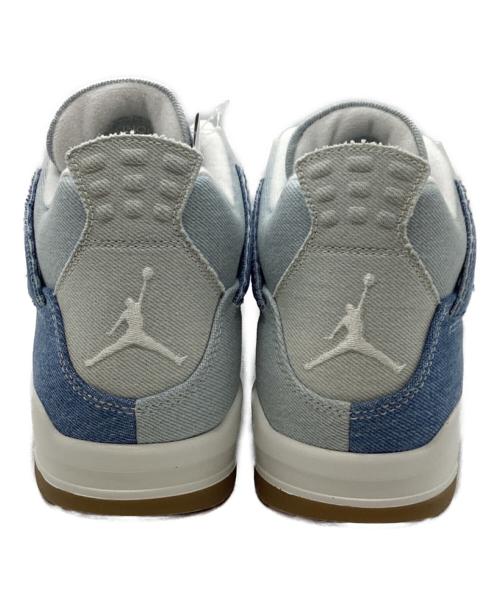 NIKE（ナイキ）NIKE (ナイキ) WMNS AIR JORDAN 4 RETRO TEX ブルー サイズ:29 未使用品の古着・服飾アイテム