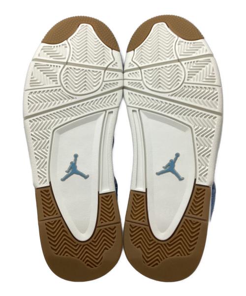 NIKE（ナイキ）NIKE (ナイキ) WMNS AIR JORDAN 4 RETRO TEX ブルー サイズ:29 未使用品の古着・服飾アイテム