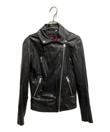 【ほぼ未使用品】激安特価中❣️❣️DIESEL/ディーゼル ライダースジャケット 中古・古着通販】DIESEL (ディーゼル) ライダースジャケット ブラック