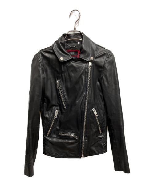 DIESEL（ディーゼル）DIESEL (ディーゼル) ライダースジャケット ブラック サイズ:XSの古着・服飾アイテム