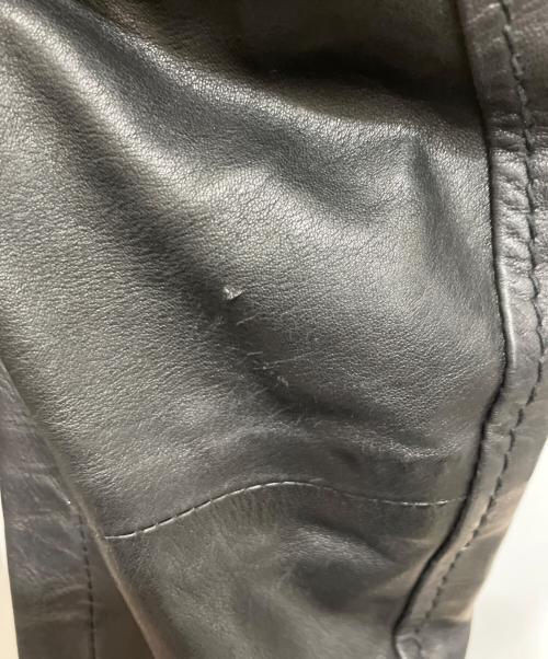 DIESEL（ディーゼル）DIESEL (ディーゼル) ライダースジャケット ブラック サイズ:XSの古着・服飾アイテム