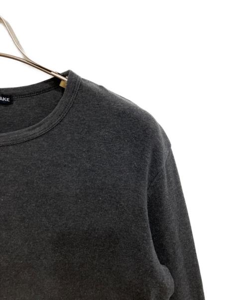 ISSEY MIYAKE（イッセイミヤケ）ISSEY MIYAKE (イッセイミヤケ) クルーネックカットソー グレー サイズ:Mの古着・服飾アイテム