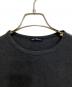 中古・古着 ISSEY MIYAKE (イッセイミヤケ) クルーネックカットソー グレー サイズ:M：5000円