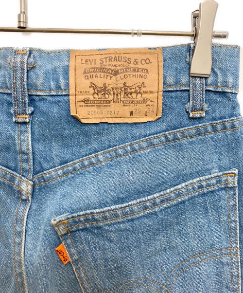 LEVI'S（リーバイス）LEVI'S (リーバイス) 80's505デニムパンツ ブルー サイズ:73.5cm (W29)の古着・服飾アイテム