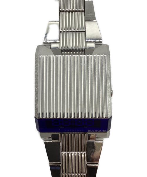 BULOVA（ブローバ）BULOVA (ブローバ) コンピュートロン ブルーの古着・服飾アイテム