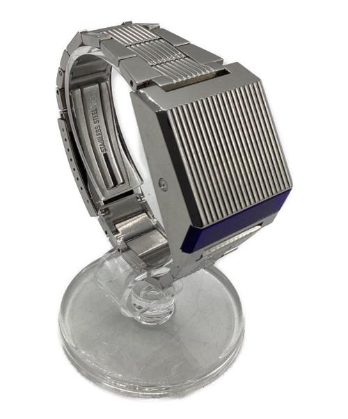 BULOVA（ブローバ）BULOVA (ブローバ) コンピュートロン ブルーの古着・服飾アイテム