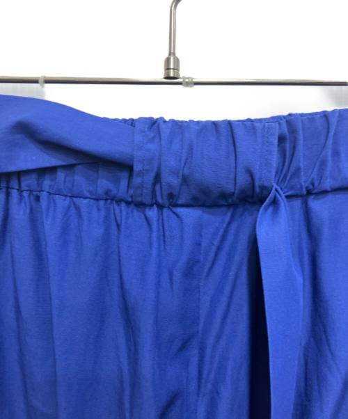 GARDE COLLECTIVE（ギャルデコレクティブ）GARDE COLLECTIVE (ギャルデコレクティブ) 再生繊維×コットンフィブリルブロードパンツ ブルー サイズ:38の古着・服飾アイテム