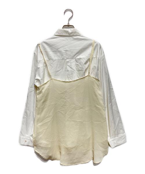 rito structure（リト ストラクチャー）rito structure (リト ストラクチャー) サイドスリットシャツ ホワイト サイズ:2の古着・服飾アイテム
