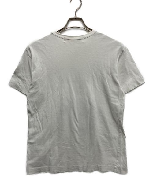 PLAY COMME des GARCONS（プレイコムデギャルソン）PLAY COMME des GARCONS (プレイコムデギャルソン) ハートプリントTシャツ ホワイト サイズ:Mの古着・服飾アイテム