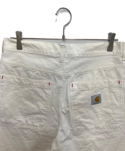 CarHartt（カーハート）CarHartt (カーハート) WESLEY SHORT （ウェスリー ショート） アイボリー サイズ:76cm (W30)の古着・服飾アイテム