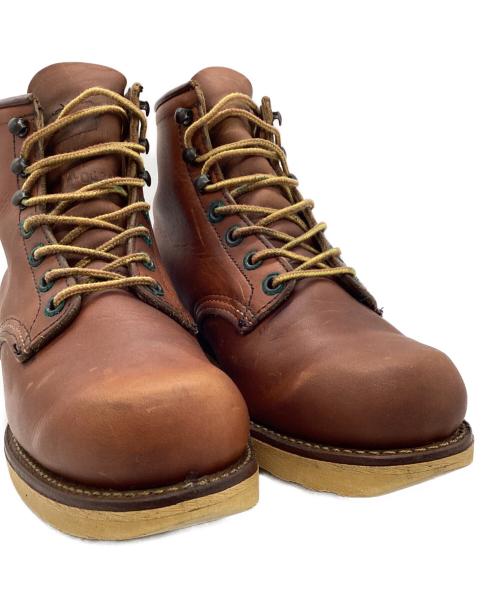 RED WING（レッドウィング）RED WING (レッドウィング) レースアップブーツ ブラウン サイズ:6 2/1の古着・服飾アイテム