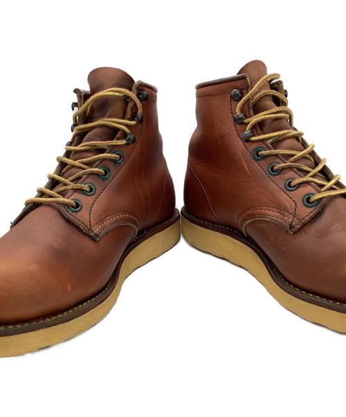 RED WING（レッドウィング）RED WING (レッドウィング) レースアップブーツ ブラウン サイズ:6 2/1の古着・服飾アイテム