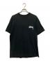 stussy（ステューシー）の古着「FUZZY DICE TEE（ファジーダイス ティー）」｜ブラック