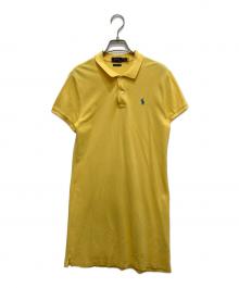 POLO RALPH LAUREN（ポロ・ラルフローレン）の古着「ポロシャツワンピース」｜イエロー